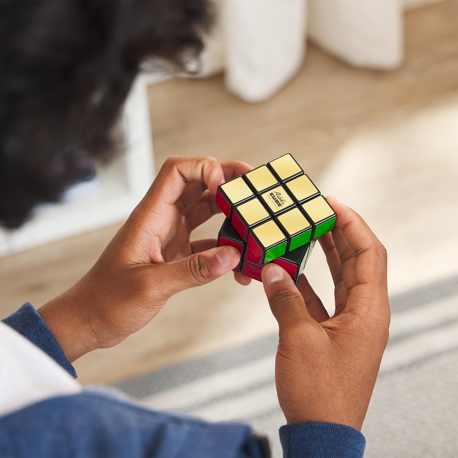 Rubiks Retro Cube Feature Spin Master klein