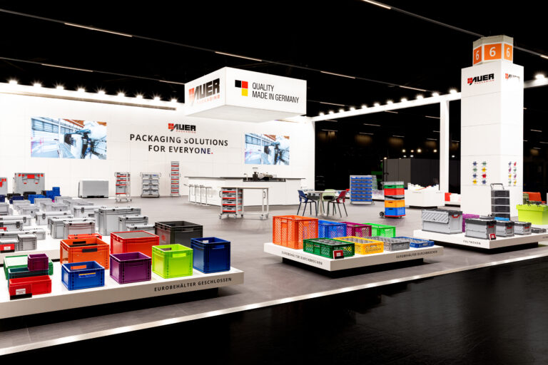 auer packagung messestand